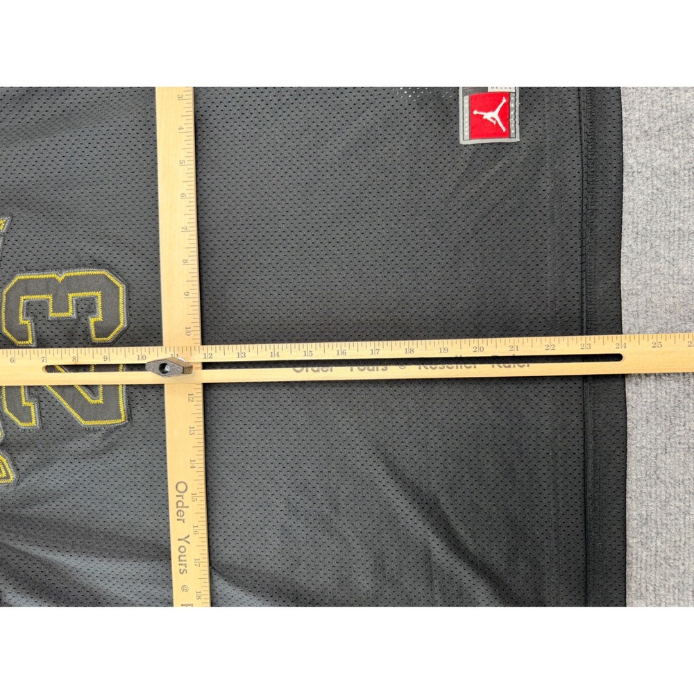 Jordan Brand Michael‎ Jordan 23 Mesh Basketball Jersey Black Gold Youth XL Men S - Picture 6 of 8